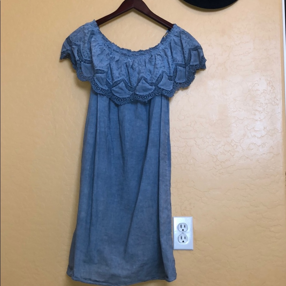Off the shoulder dress